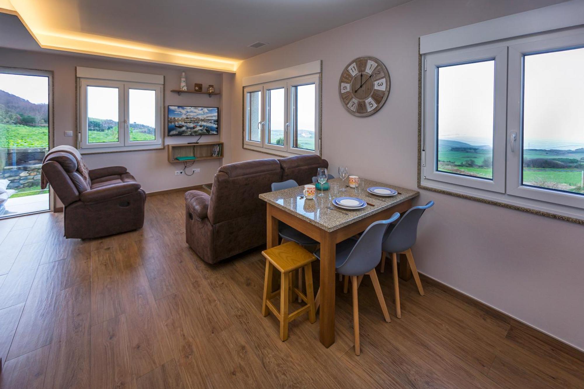 Tourinan Mar Apartment Muxia Bagian luar foto