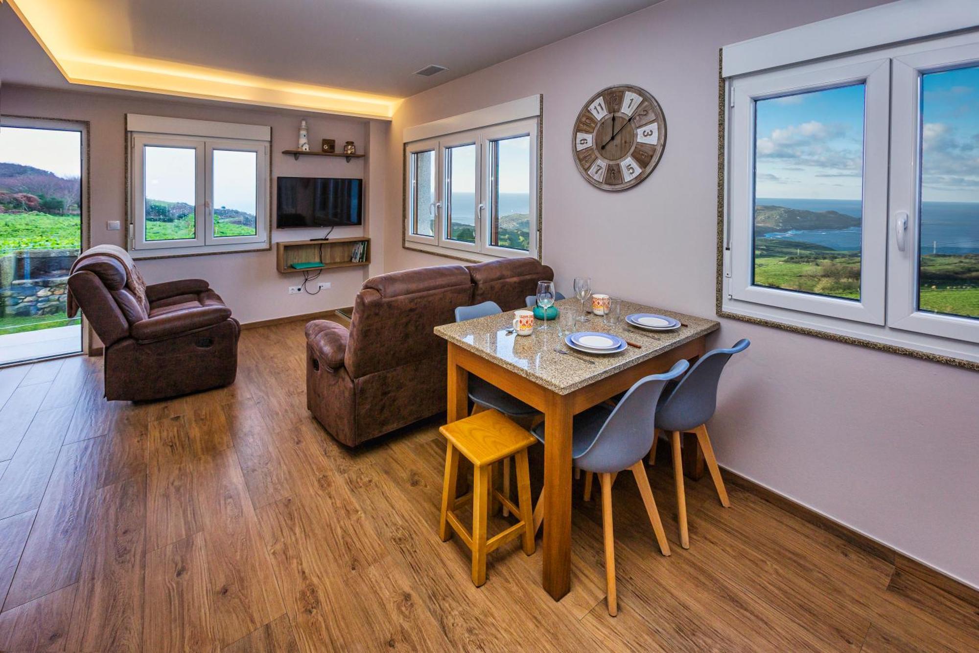 Tourinan Mar Apartment Muxia Bagian luar foto