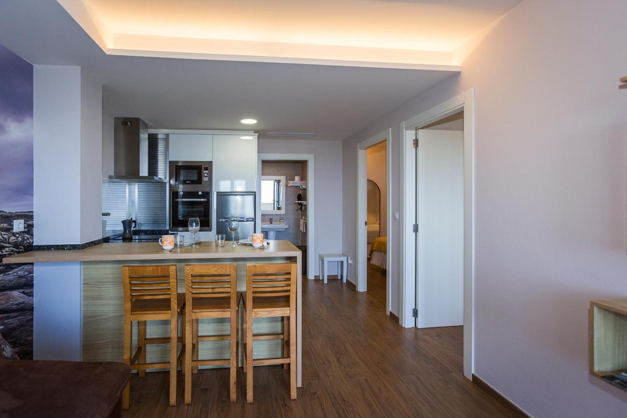 Tourinan Mar Apartment Muxia Bagian luar foto