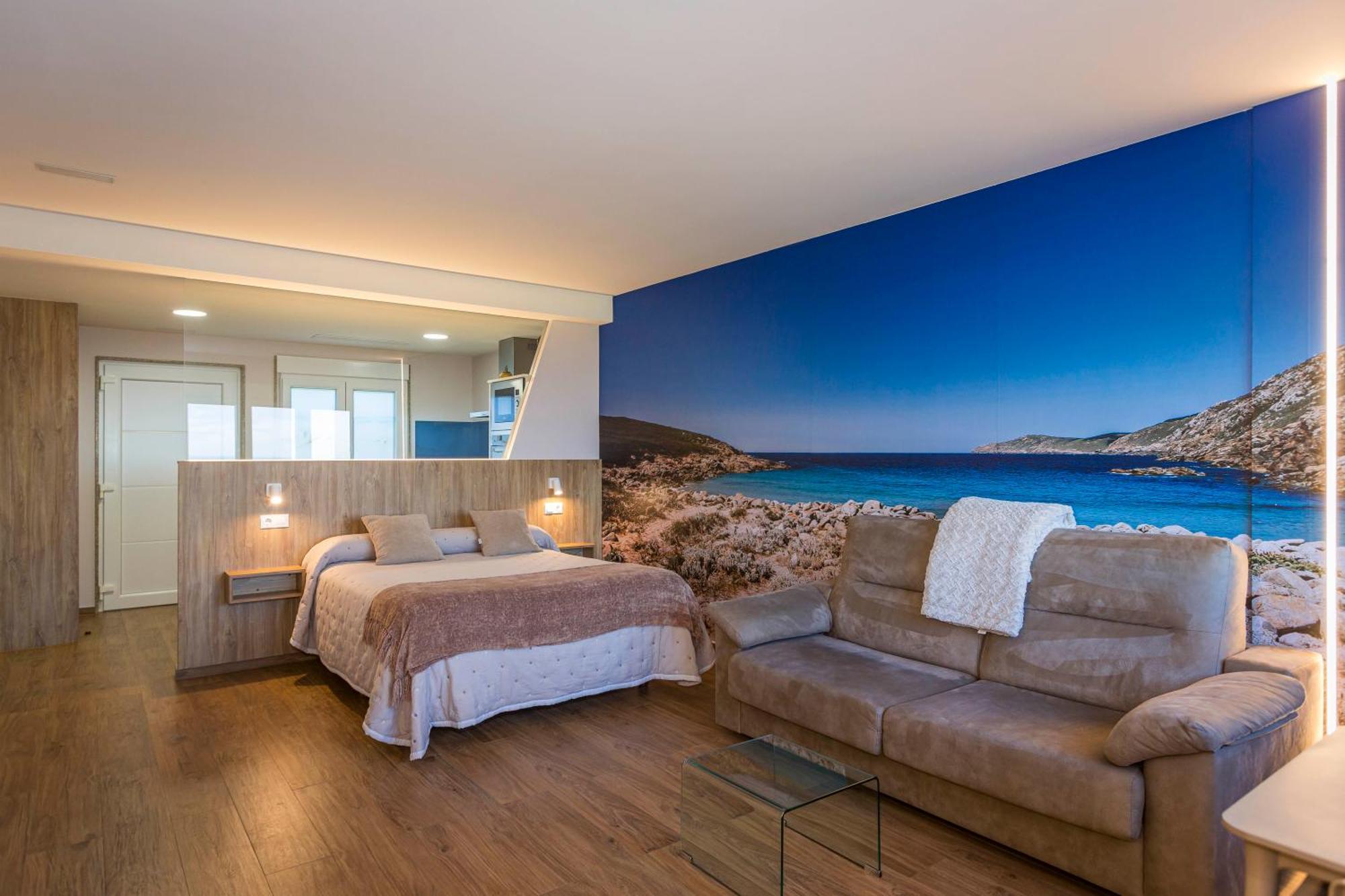 Tourinan Mar Apartment Muxia Bagian luar foto