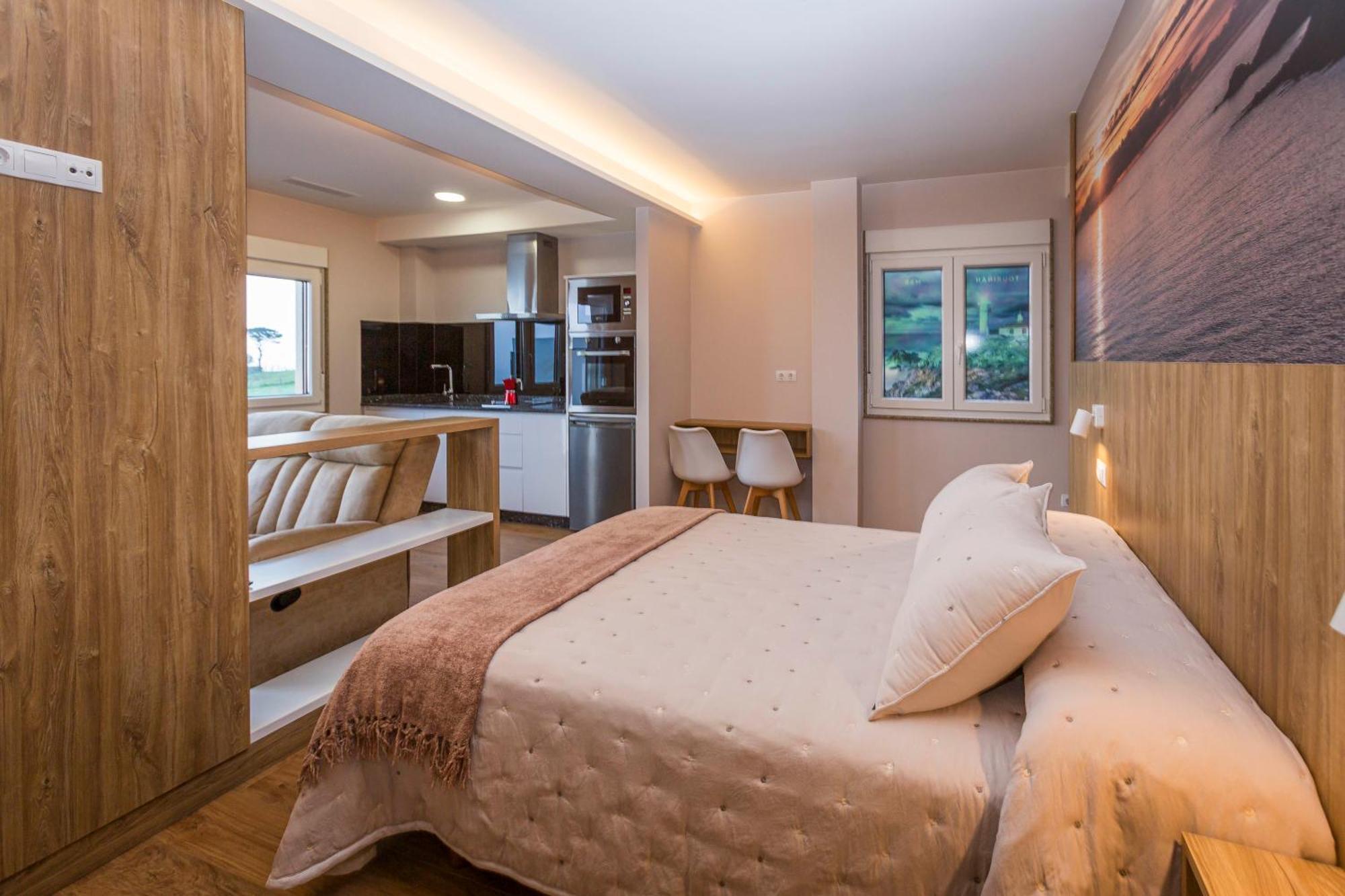 Tourinan Mar Apartment Muxia Bagian luar foto
