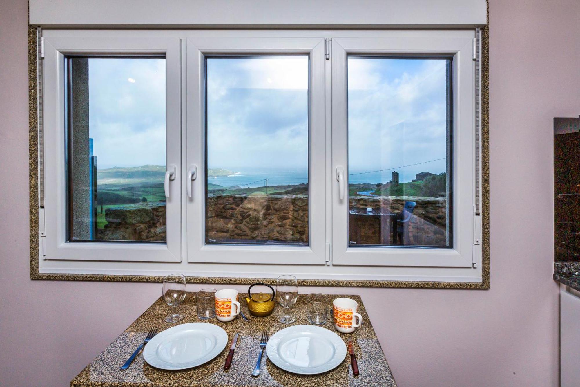 Tourinan Mar Apartment Muxia Bagian luar foto